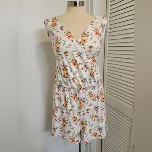 J FOR JUSTIFY FLORAL ROMPER